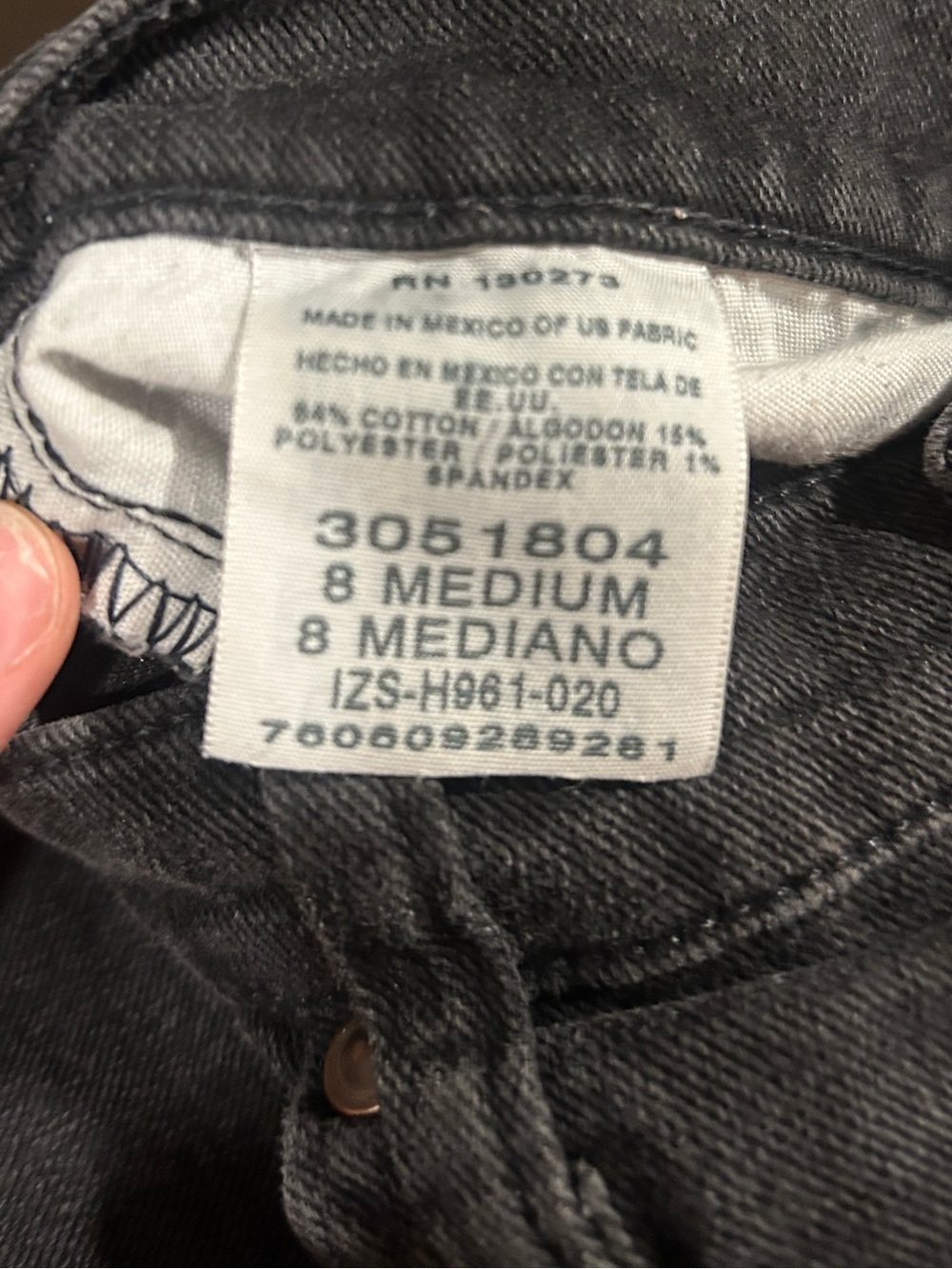 2 Woman’s Black Jeans - Comfortable Straight Fit - Picture 6 of 6